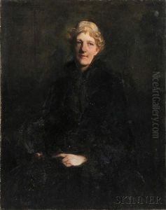 Portrait Of Helen Bigelow Merriman by Abbott Handerson Thayer