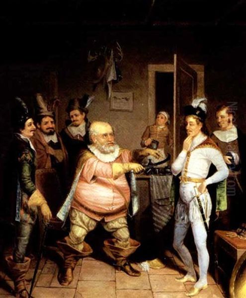 Scene From Falstaff - view 1