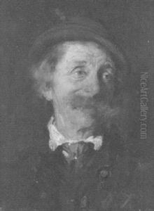 Lachelnder Bauer In Tracht Lachelnder Bauer In Tracht