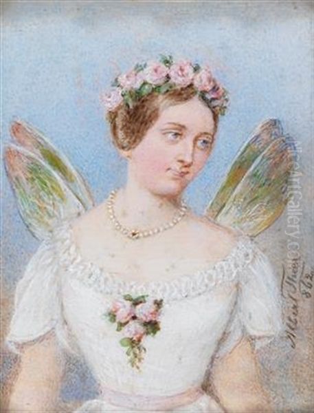 A Portrait Of A Girl As Psyche - view 1