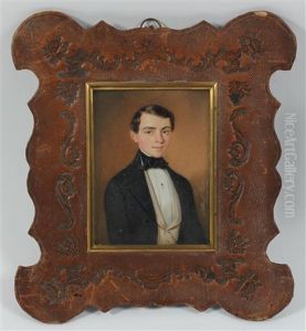 A Portrait Of A Young Gentleman by Albert Theer