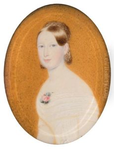Bildnis Einer Jungen Frau Mit Rotblondem Haar by Robert Theer
