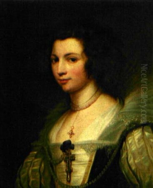 Portrat Maria Luise Von Tassis (after Van Dyck) - view 1