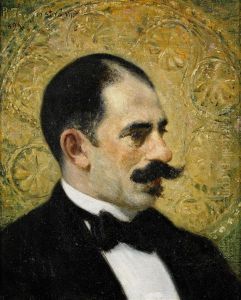 Portratt Troligen Av Otto Hirsch (sr.) by Robert Thegerstroem
