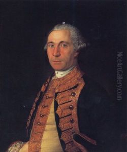 Portrait Of A Naval Officer (commodore Vincent Pearce?) Wearing Flag Officer's Undress Uniform