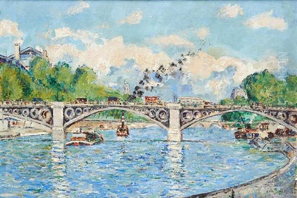 Le Pont Du Carrousel A Paris - view 1