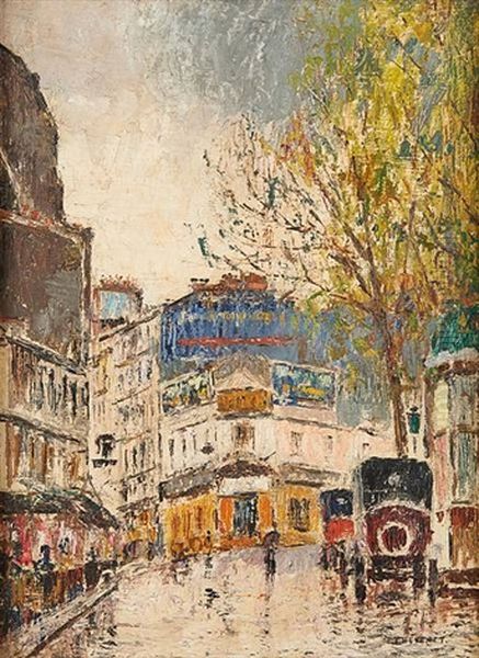 Vue De Montmartre Apres Une Averse - view 1