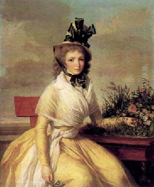Portrait Of Anne Julie Houel (1761-1849) - view 1