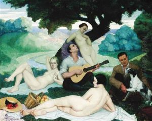 Musique Sur L'herbe by Adrien Thevenot