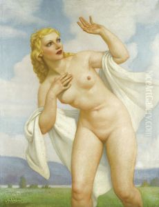 Nu En Paysage by Adrien Thevenot
