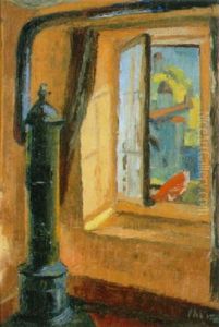 Stubeninterieur by Gaston Thevoz