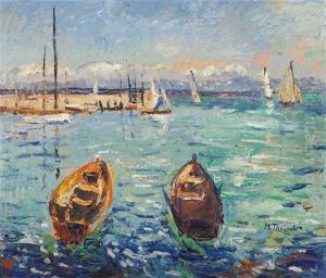 Am Neuenburgersee by Max Robert Theynet