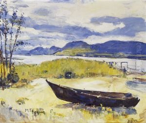 Apres Midi Au Lac De Neuchatel by Max Robert Theynet