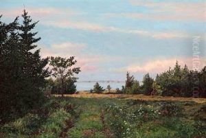 Landscape With A View Towards The Sound, Denmark