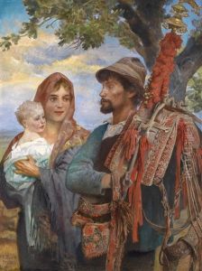 Suditalienische Familie by Franz Thiele