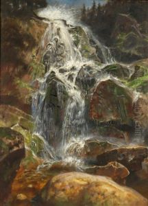 Wasserfall by Franz Thiele