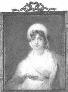 Bildnis Einer Jungen Frau Mit Weiser Haube by Hans Thiele