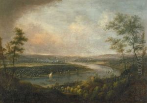 Blick Auf Dresden Vom Weisen Hirsch Aus