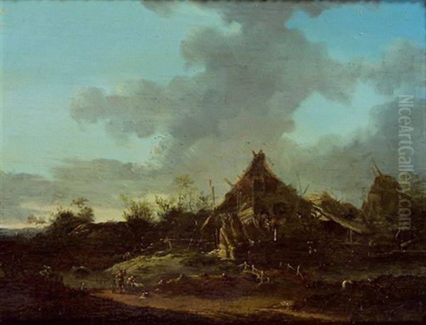 Landschaft Mit Bauernhauser - view 1