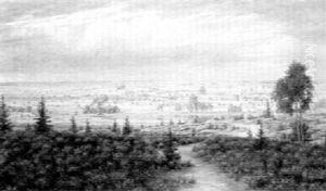 Extensive Landscape by Alfred Rudolph Thielemann