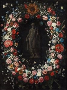 Still Life With Flowers by Jan Philip van Thielen
