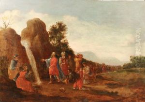 Apair Of Old Testament Scenes: 
Noah's Ark