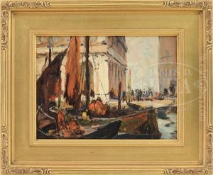 Venice Scene by Anthony Thieme