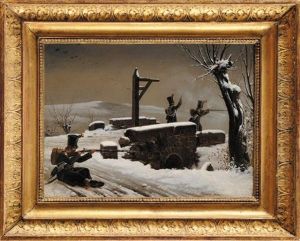 Scene De La Campagne De Russie