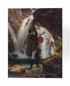 A Difficult Crossing by Ludwig Thiersch