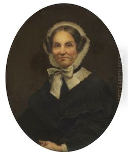 Portrat Der Amalie Thiersch Geb. Loffler (1794-1878), Die Mutter Des Kunstlers