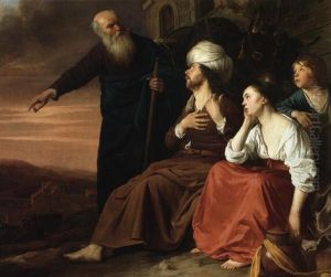 Laborer Of Gibea Offering Hospitality The Levite And His Wife