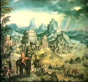 La Bataille Du Lac De Trasimene by Leonard Thiry