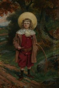 Young Boy With Hoop
