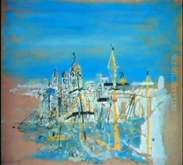 Schiffe Im Hafen - view 1