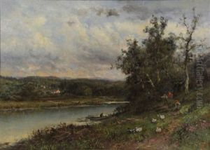 Children By The Lake Children By The Lake