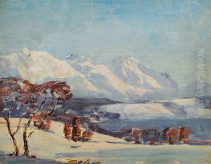 Chiemgau-tinninger See (+ Winterlandschaft; Pair) Chiemgau-tinninger See (+ Winterlandschaft; Pair)