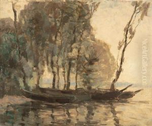 Herbstlandschaft Bei Emmishofen by Emil Thoma