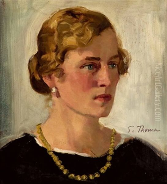 Damenbildnis Maria Weyrer Von Untereck - view 1