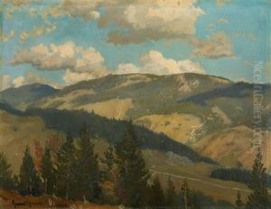 Study From The Surroundings Of Bernau by Hans Thoma