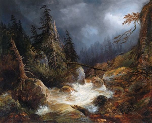 Aufziehendes Gewitter Im Ausseerland - view 1