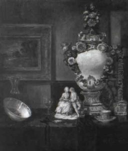 Antiquit,tenstilleben by Karl Thoma-Hofele