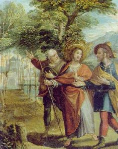 Christus Und Die Junger Auf Dem Weg Nach Emmaus