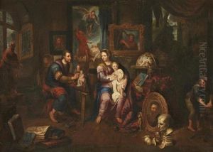 Saint Luc Peignant La Vierge