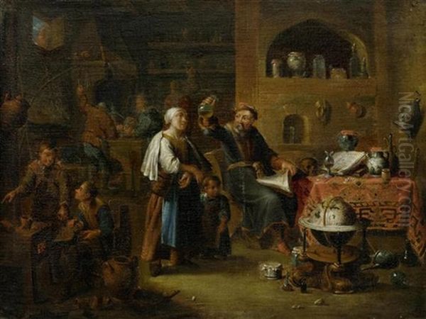 Interieur Mit Alchemisten - view 1