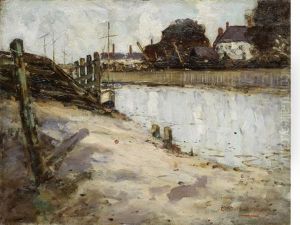 By The Riverbank by Grosvenor Thomas