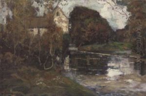 The Mill Pond by Grosvenor Thomas