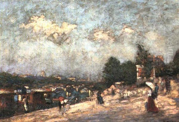 La Seine A Paris - view 1