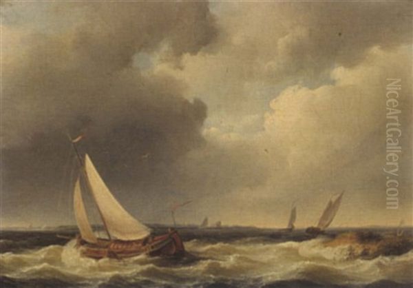 Sailing Vessels Offshore - view 1