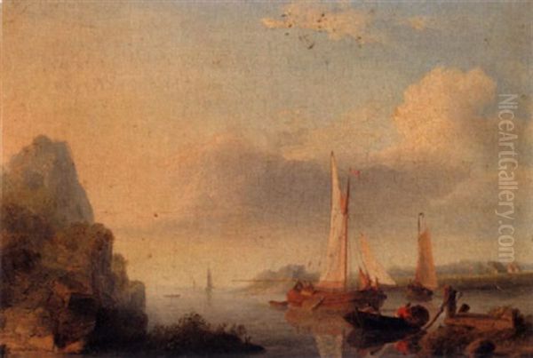 Ships On A River - view 1