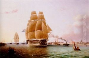 H.m.s. "queen" Off Portsmouth